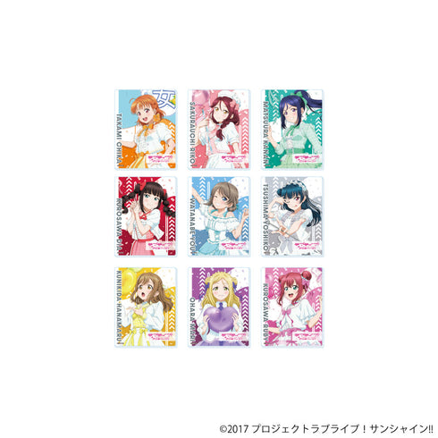 『ラブライブ!サンシャイン!!』アクリルカード02/パレードver. コンプリートセット(全9種)(描き下ろしイラスト)